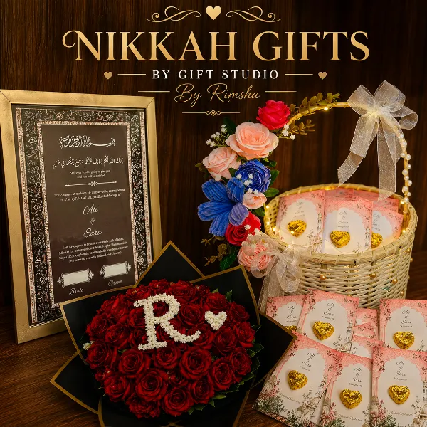 Nikkah Frames , files , Engagements rings tray